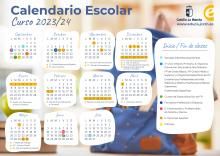Calendario escolar de CLM curso 23/24